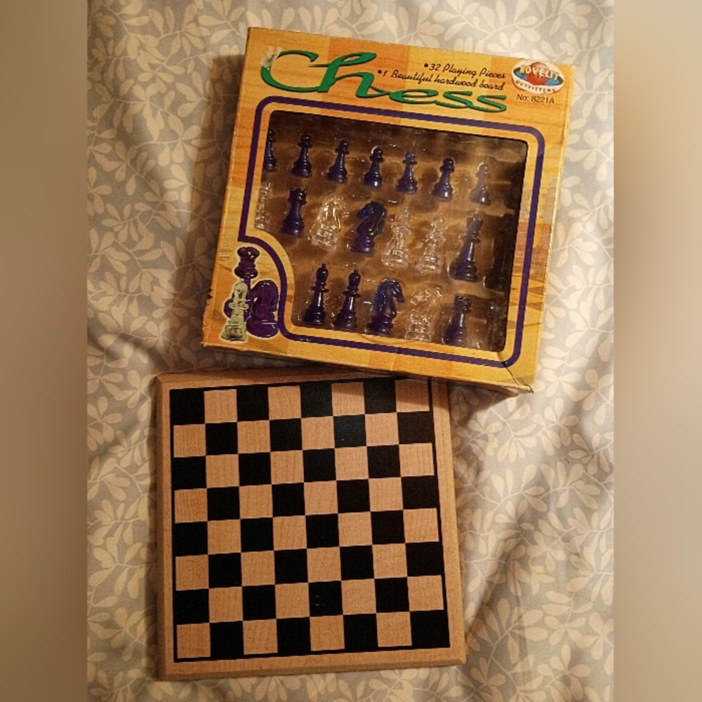 Small Travel Size Chess Set